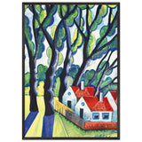 Házak a Fák Között by Scheiber Hugó, framed poster, view 3
