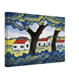 Házak by Scheiber Hugó, canvas, view 2
