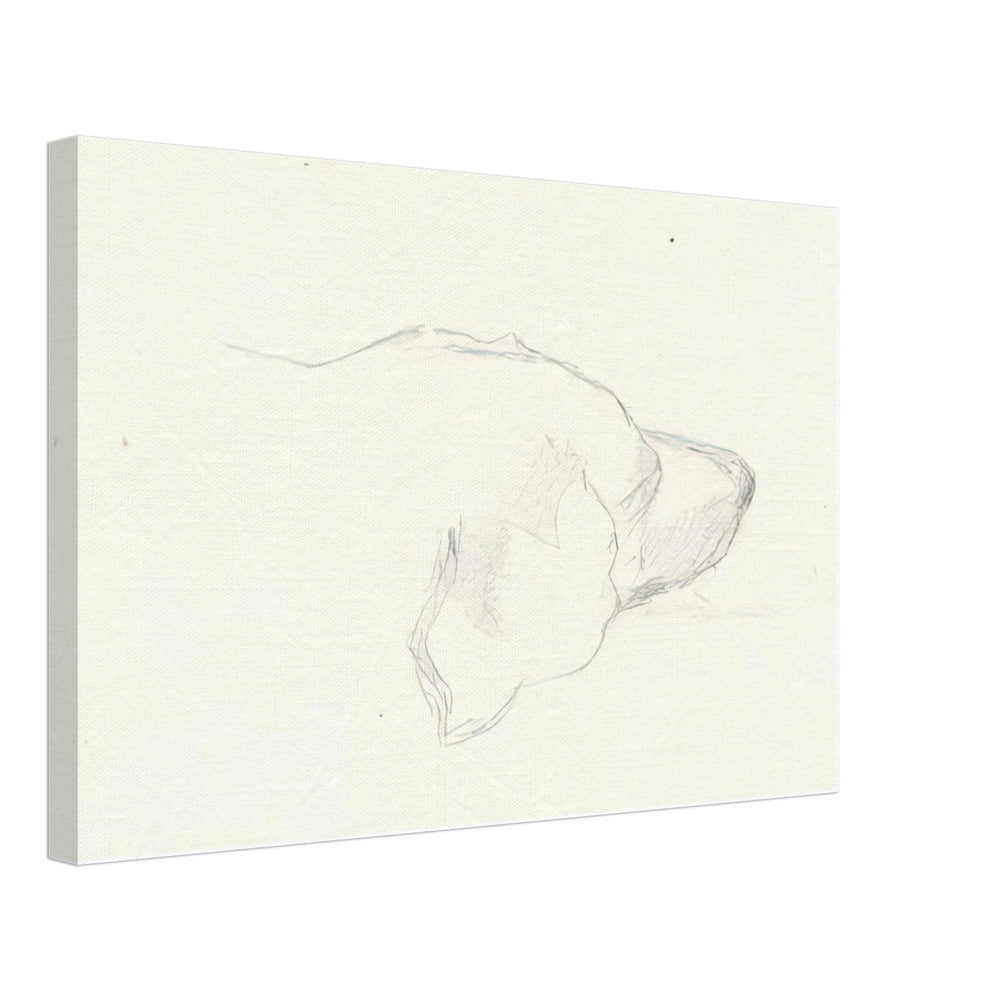 Head of a Dog by Nicholas Roerich, canvas