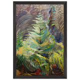 Heart of the Forest by Emily Carr, framed poster, view 2