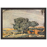 Helene de Sparte Set Design by Leon Bakst, framed poster, view 2