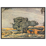 Helene de Sparte Set Design by Leon Bakst, framed poster, view 3