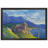 Hermitage at the Lake by Nicholas Roerich, framed poster, view 2