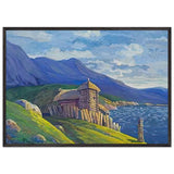 Hermitage at the Lake by Nicholas Roerich, framed poster, view 3
