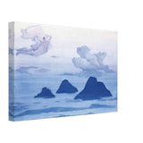 Higher than Mountains by Nicholas Roerich, canvas, view 2