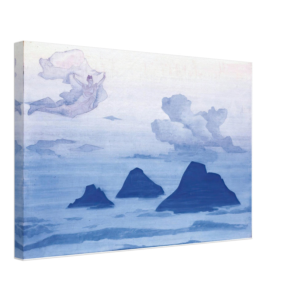 Higher than Mountains by Nicholas Roerich, canvas