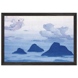 Higher than Mountains by Nicholas Roerich, framed poster, view 2