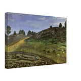 Hills by Nicholas Roerich, canvas, view 2