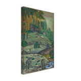 Hills by Nicholas Roerich, canvas, view 2