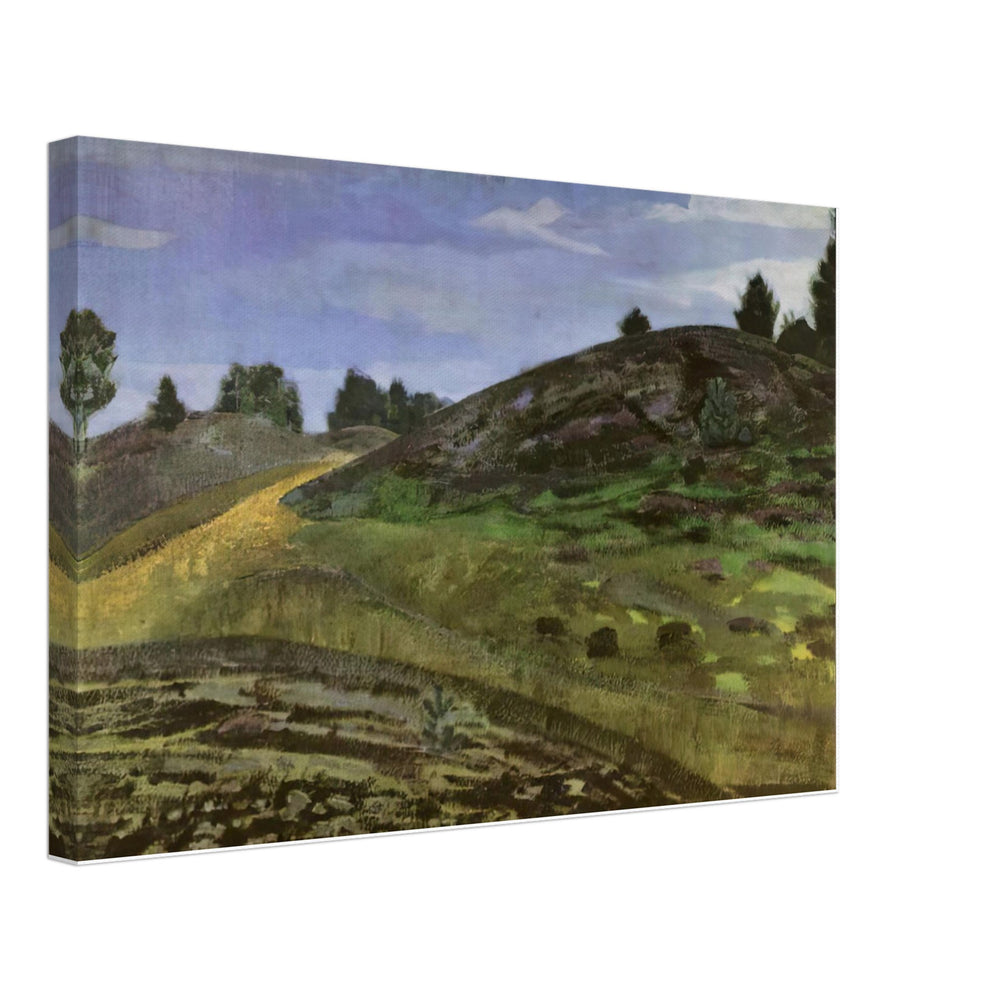 Hills by Nicholas Roerich, canvas