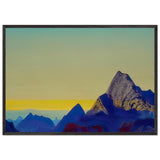 Himalayan Morning. Sunrise by Nicholas Roerich, framed poster, view 3