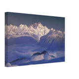 Himalayas. Blue Mountains by Nicholas Roerich, canvas, view 2