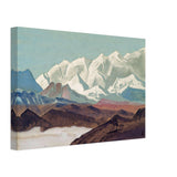 Himalayas. Chain of Kanchenjunga by Nicholas Roerich, canvas, view 2