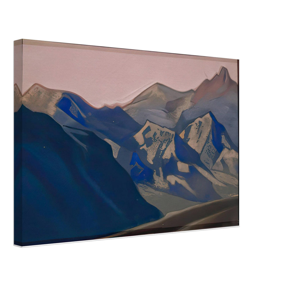 Himalayas. Chain of Mountains by Nicholas Roerich, canvas
