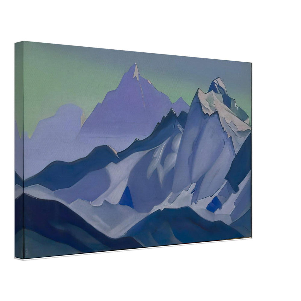 Himalayas. Evening by Nicholas Roerich, canvas
