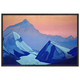 Himalayas. Everest by Nicholas Roerich, framed poster