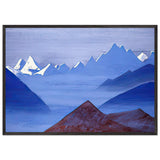 Himalayas. Guru Guri Dhar by Nicholas Roerich, framed poster, view 3