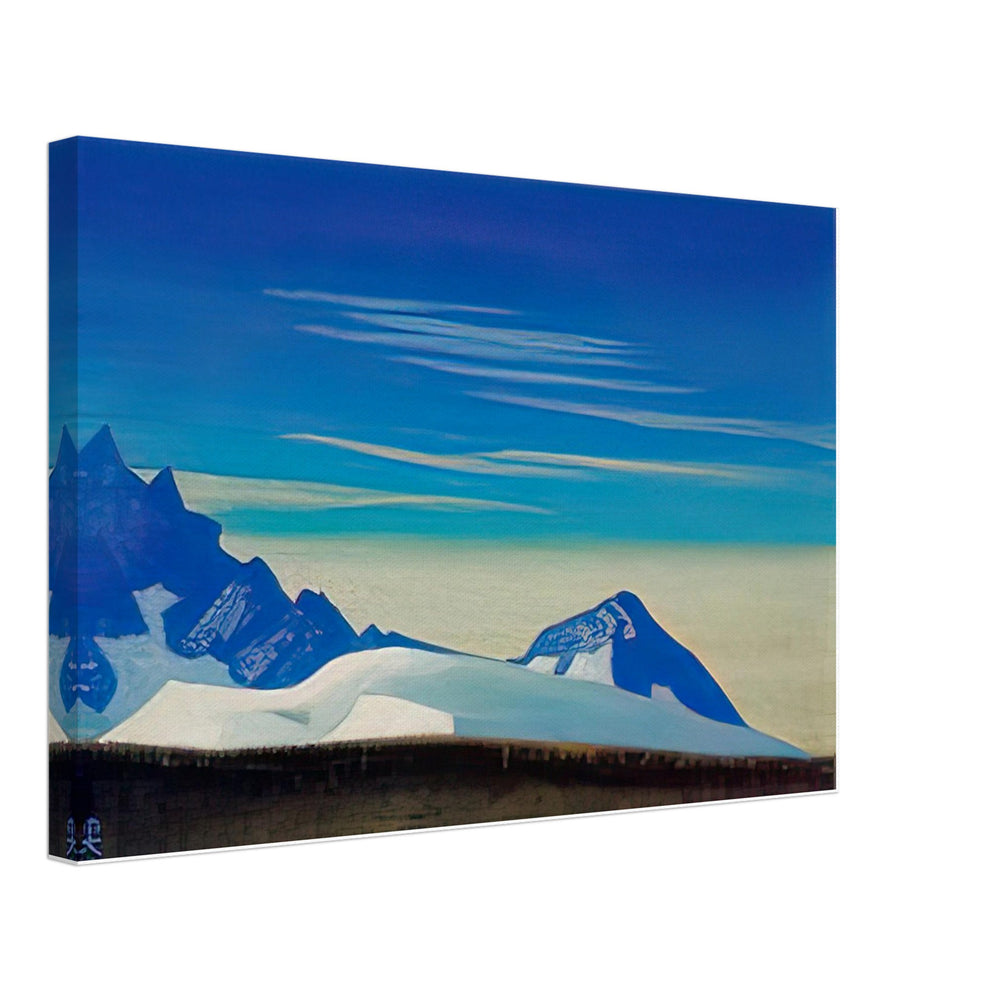 Himalayas. Morning by Nicholas Roerich, canvas