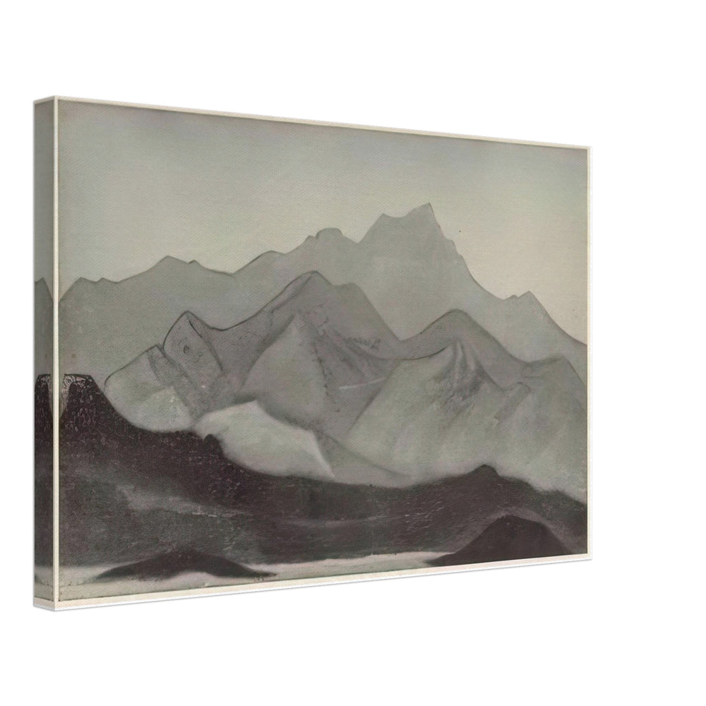 Himalayas. Morning by Nicholas Roerich, canvas