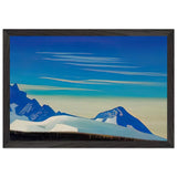 Himalayas. Morning by Nicholas Roerich, framed poster, view 2