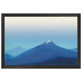 Himalayas. Morning by Nicholas Roerich, framed poster, view 2