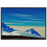 Himalayas. Morning by Nicholas Roerich, framed poster, view 3