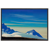 Himalayas. Morning by Nicholas Roerich, framed poster