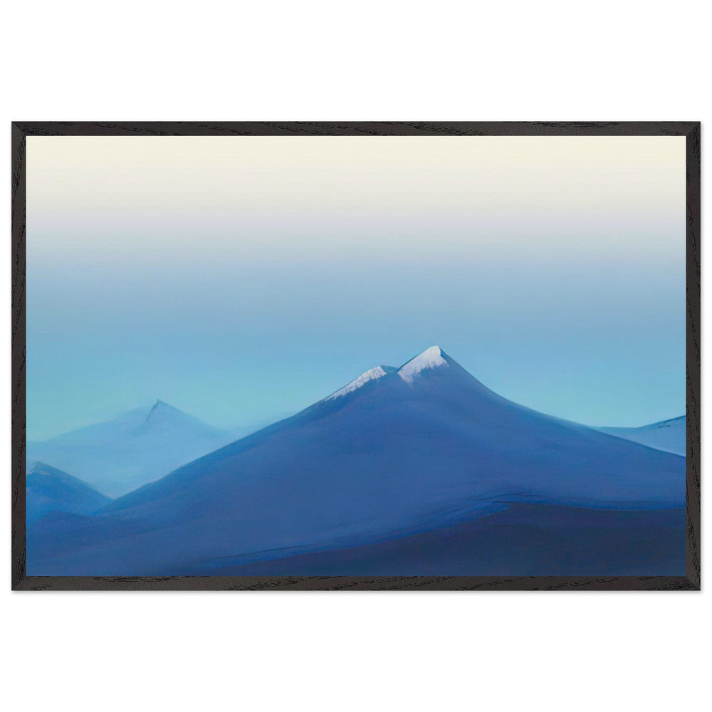 Himalayas. Morning by Nicholas Roerich, framed poster