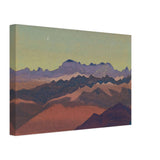 Himalayas. Nearly Sandahpu by Nicholas Roerich, canvas, view 2