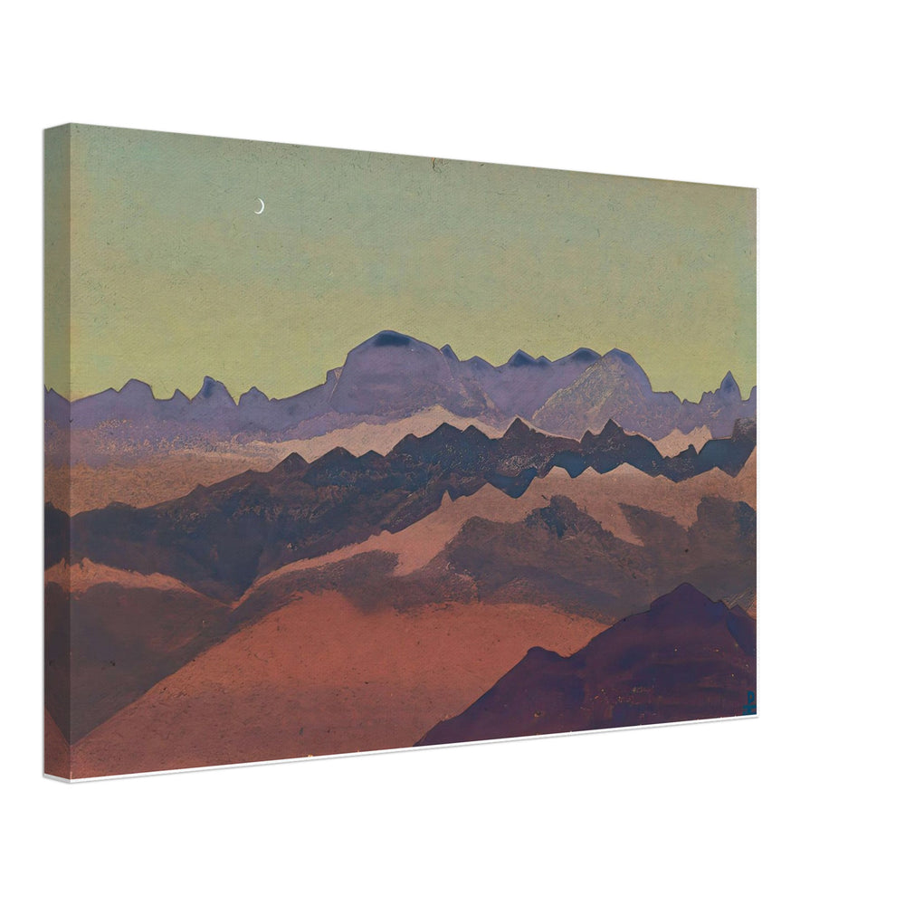 Himalayas. Nearly Sandahpu by Nicholas Roerich, canvas