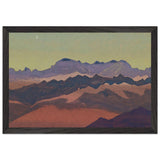 Himalayas. Nearly Sandahpu by Nicholas Roerich, framed poster, view 2