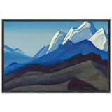 Himalayas by Nicholas Roerich, framed poster