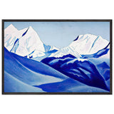 Himalayas by Nicholas Roerich, framed poster