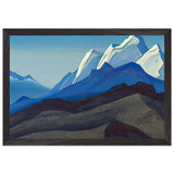Himalayas by Nicholas Roerich, framed poster, view 2
