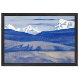 Himalayas by Nicholas Roerich, framed poster, view 2