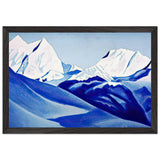 Himalayas by Nicholas Roerich, framed poster, view 2