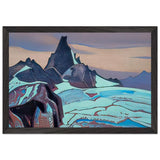 Himalayas by Nicholas Roerich, framed poster, view 2