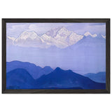 Himalayas by Nicholas Roerich, framed poster, view 2
