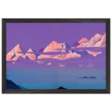 Himalayas by Nicholas Roerich, framed poster, view 2