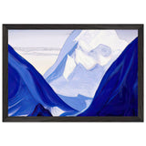 Himalayas by Nicholas Roerich, framed poster, view 2
