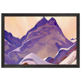 Himalayas by Nicholas Roerich, framed poster, view 2