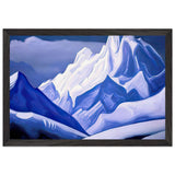 Himalayas by Nicholas Roerich, framed poster, view 2