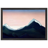 Himalayas by Nicholas Roerich, framed poster, view 2