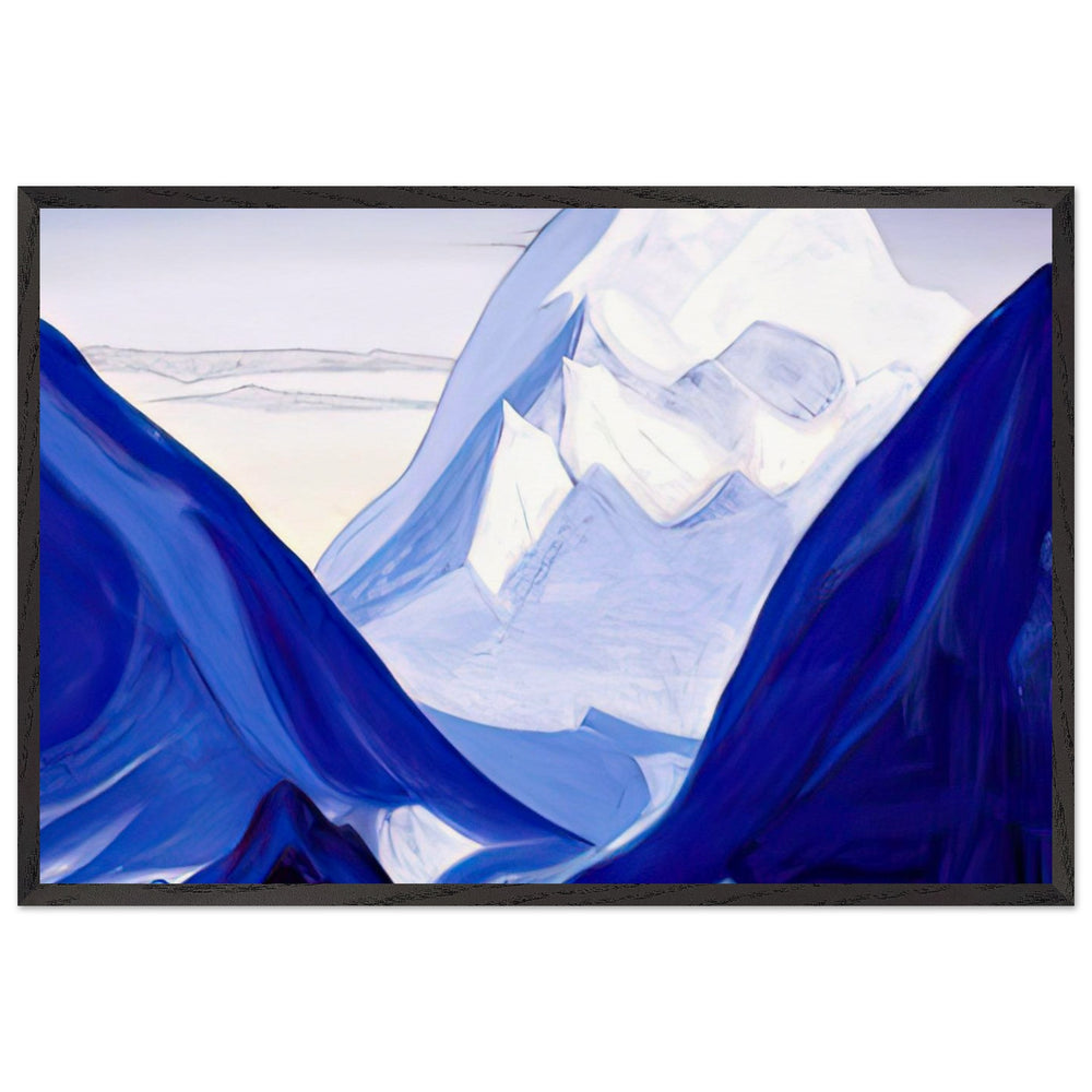 Himalayas by Nicholas Roerich, framed poster