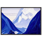 Himalayas by Nicholas Roerich, framed poster