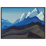 Himalayas by Nicholas Roerich, framed poster, view 3
