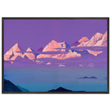 Himalayas by Nicholas Roerich, framed poster, view 3