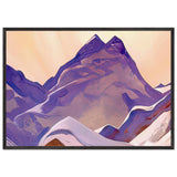 Himalayas by Nicholas Roerich, framed poster, view 3