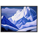 Himalayas by Nicholas Roerich, framed poster, view 3