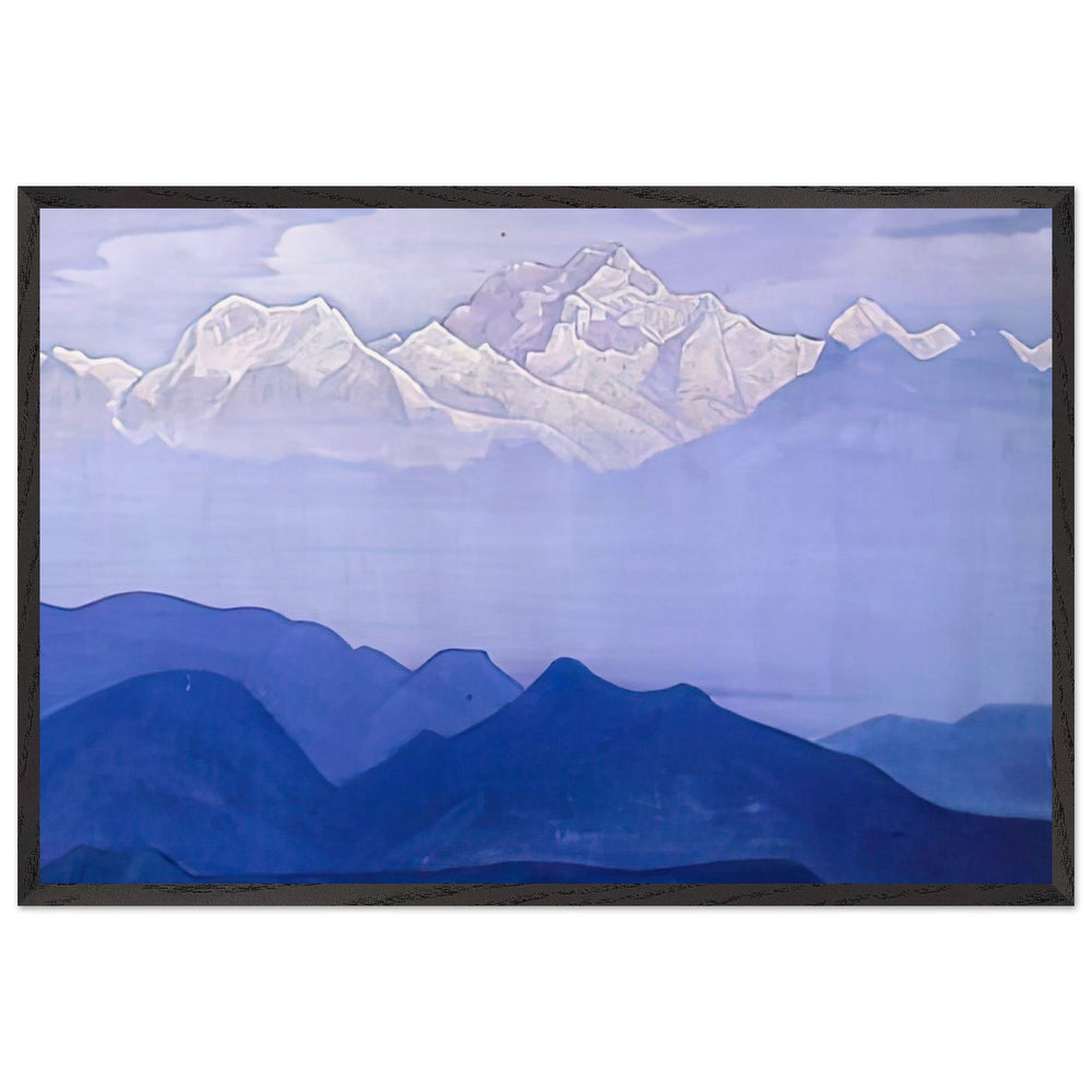 Himalayas by Nicholas Roerich, framed poster
